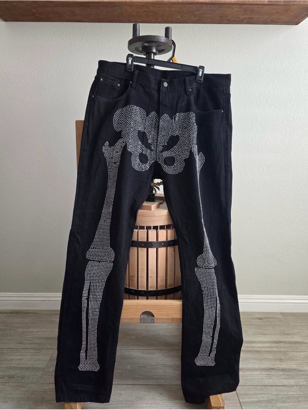MNML Skeleton Straight Denim jeans - Size 40